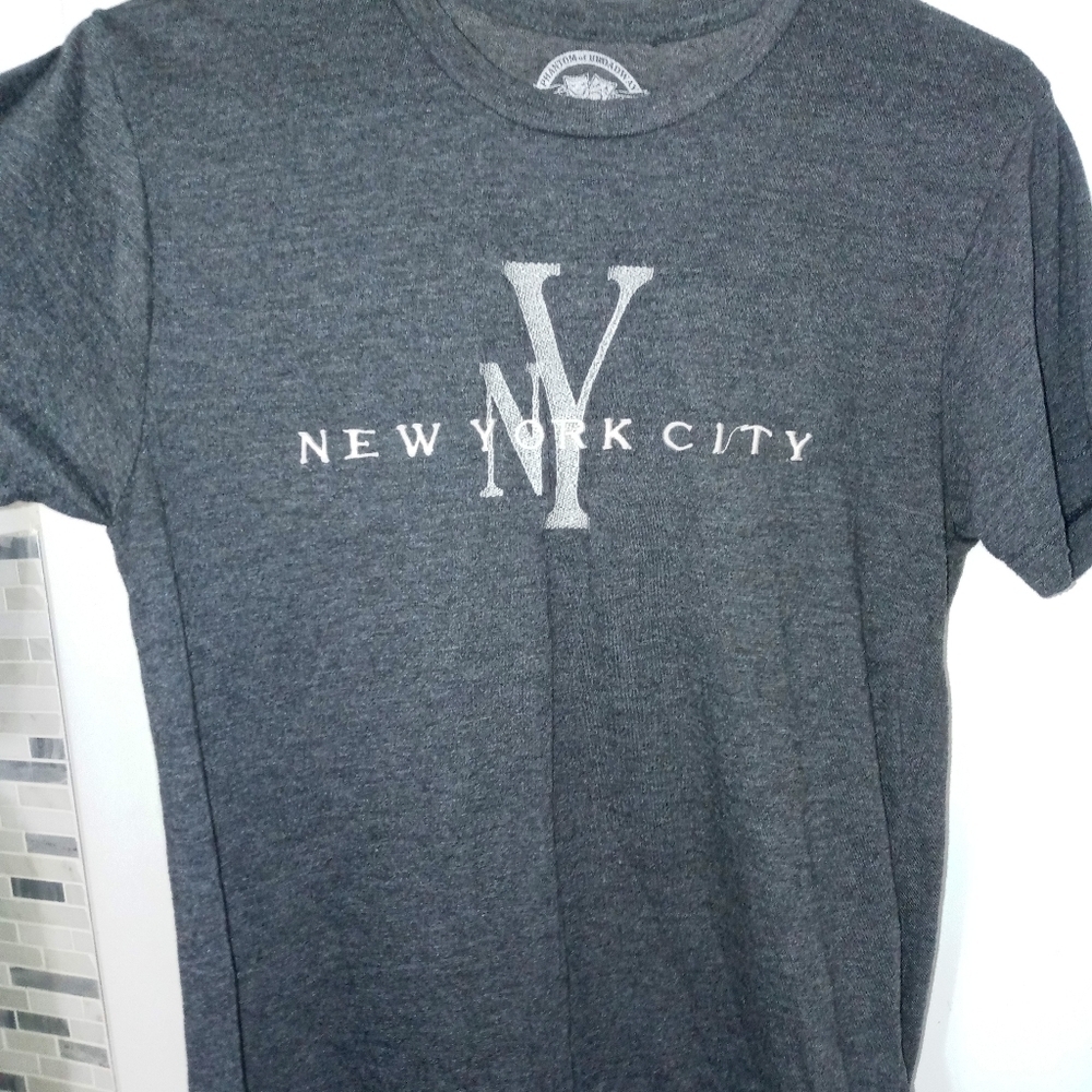 Phantom of Broadway New York City Short Sleeve TShirt - Picture 4 of 5